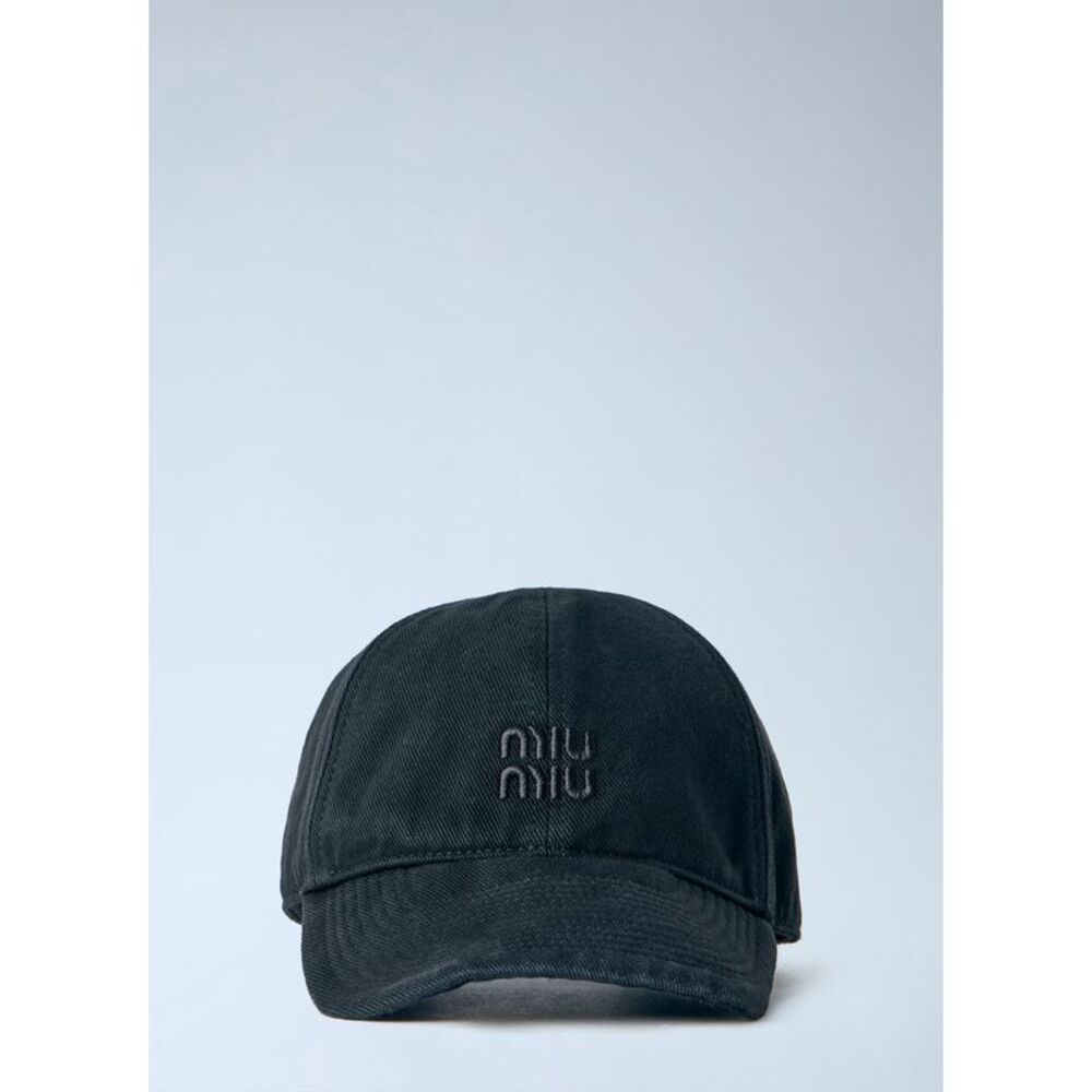Miu Miu Men Drill Baseball Cap